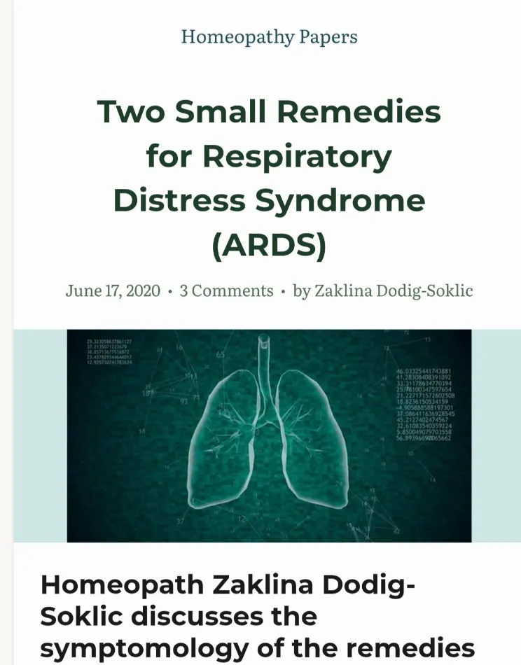 ARDS – istraživački rad Žakline Dodig-Soklić